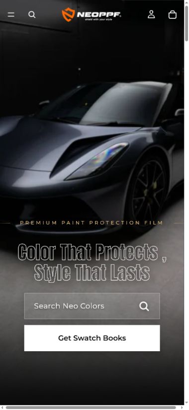 Neo PPF mobile site